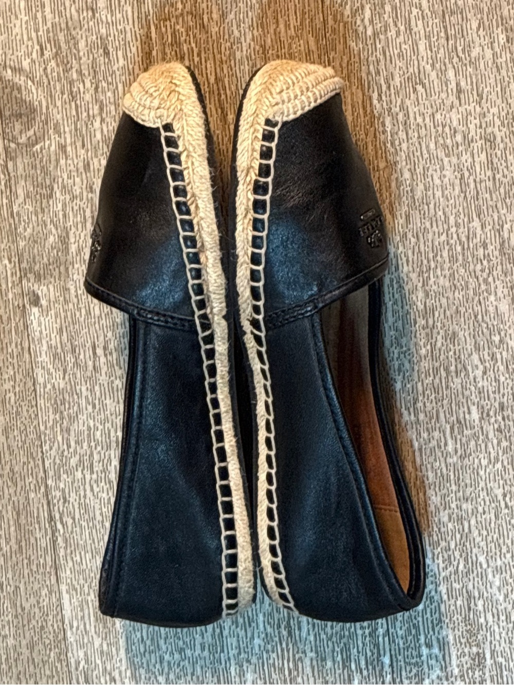 COACH BLACK RHODELLE ESPADRILLE FLATS SJZE 6 - Picture 2 of 7